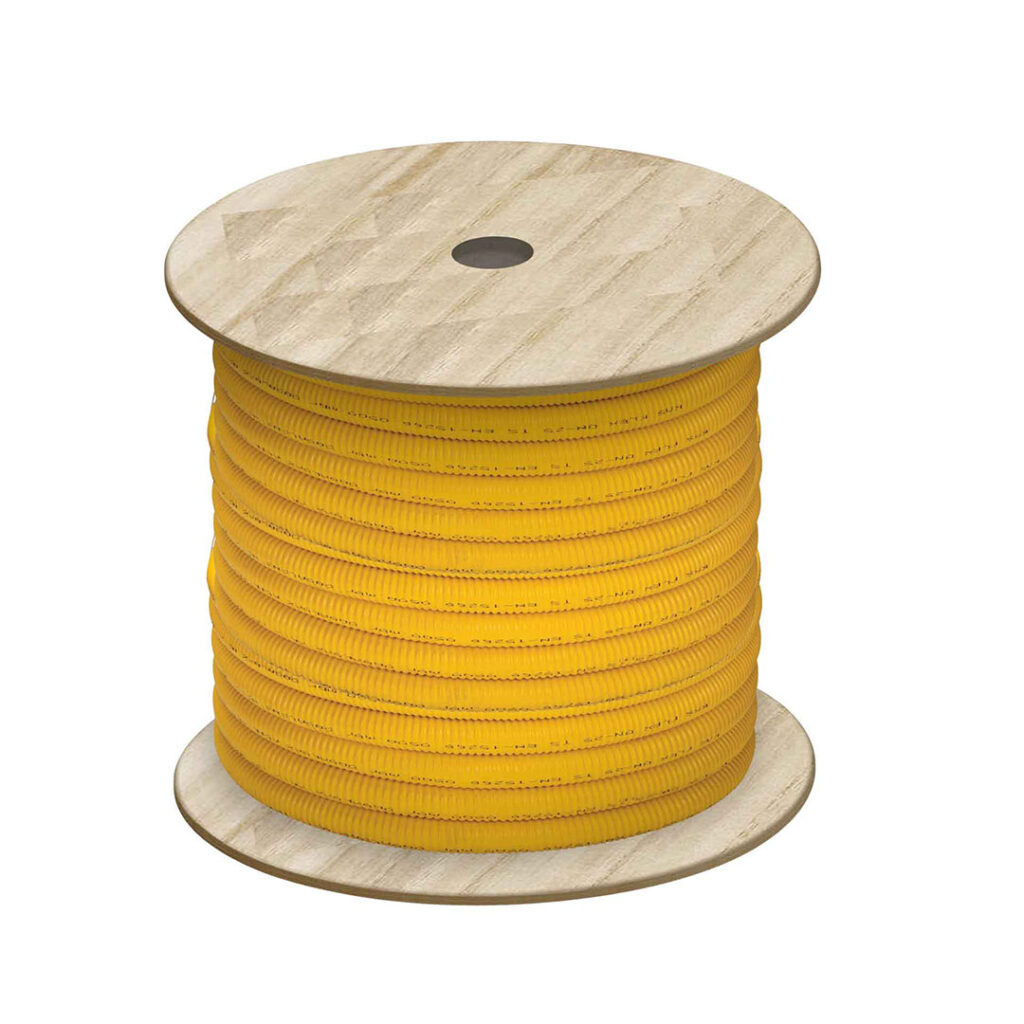 Inox dn 25 x 250 m Flexiebelegasbuis Met Mantel