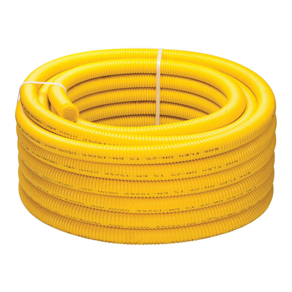 Inox dn 32 x 50 m Flexiebelegasbuis Met Mantel