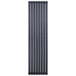 60x180 cm - 2050 Watt | Stelrad Verticale Radiator Lamallen Zwart