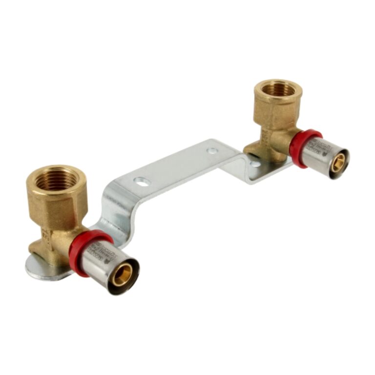 Muurplaatbeugel binnendraad x alu-pers