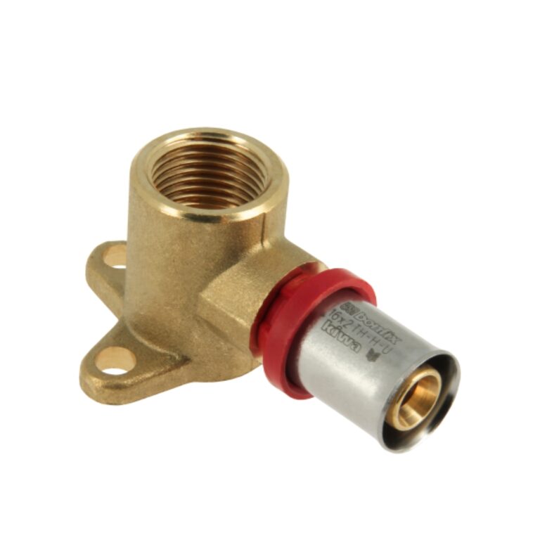 Muurplaatkoppeling binnendraad x alu-pers