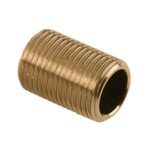 Bonfix gladde nippel - doorlopende buitendraad