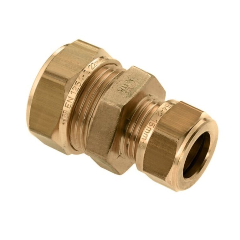 Bonfix rechte verloopkoppeling - 2 x knel