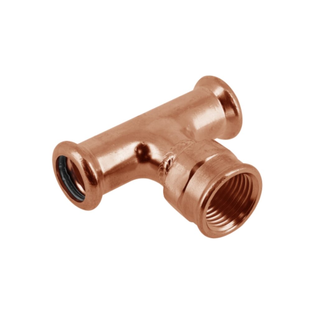 Bonfix t-koppeling binnendraad - press x lange binnendraad x press (m-profiel)