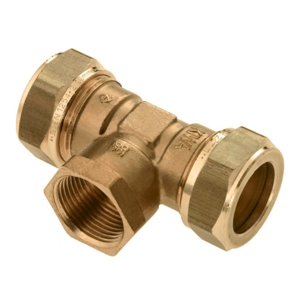 Bonfix t-koppeling - knel x binnendraad x knel