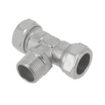 Bonfix t-koppeling - knel x buitendraad x knel