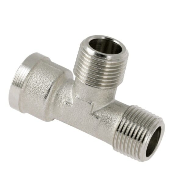 Bonfix t-stuk - binnendraad x buitendraad x buitendraad