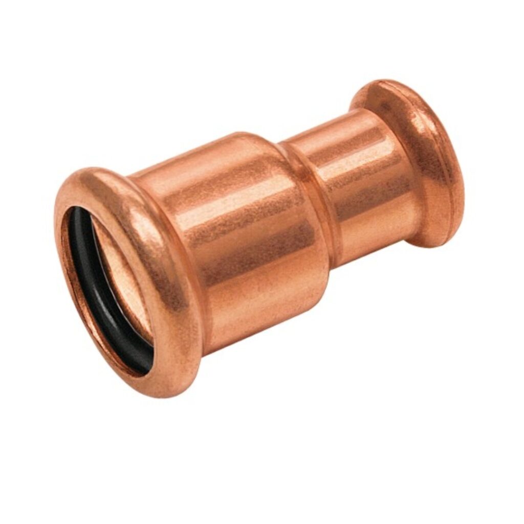 Bonfix verloopkoppeling - 2 x press (m-profiel)