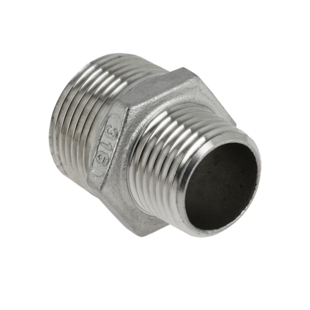 Bonfix verloopnippel - 2 x buitendraad
