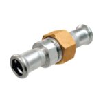 Bonfix 3-delige koppeling vlakdichtend - 2 x press (m-profiel)