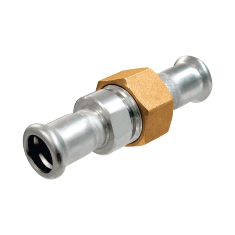 Bonfix 3-delige koppeling vlakdichtend - 2 x press (m-profiel)