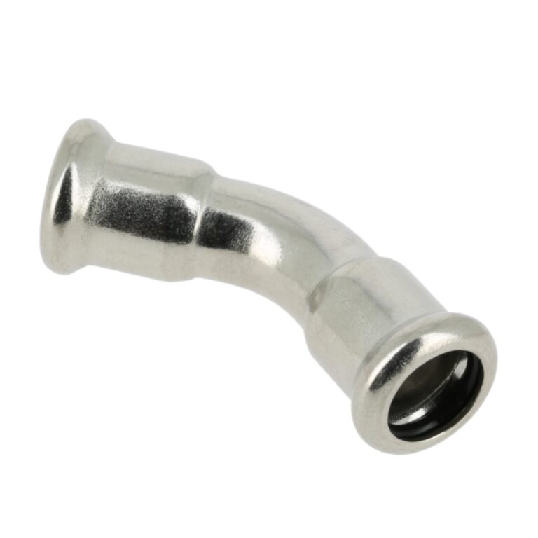 Bonfix bocht 45° - 2 x press (m-profiel)