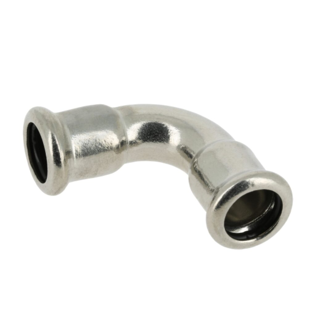 Bonfix bocht 90° - 2 x press (m-profiel)