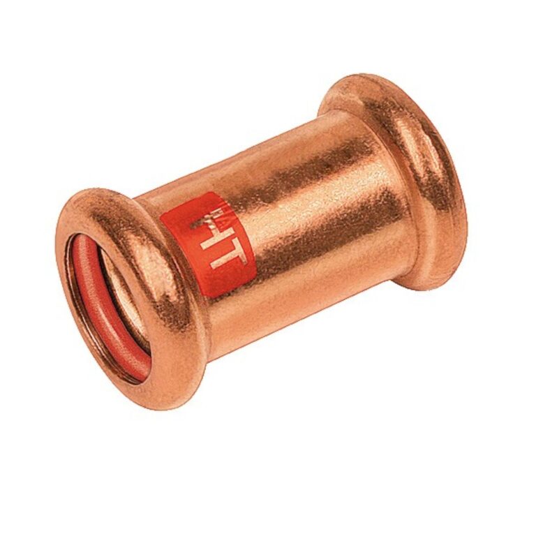 Bonfix rechte koppeling - 2 x press (m-profiel) - solar