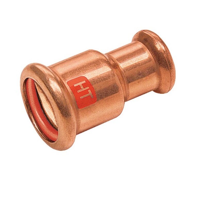 Bonfix rechte verloopkoppeling - 2 x press (m-profiel)