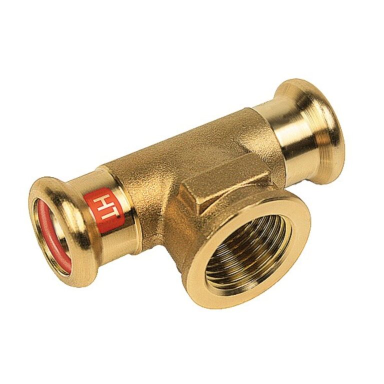 Bonfix t-koppeling - press x lange binnendraad x press (m-profiel)