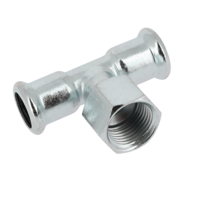 Bonfix t-koppeling - press x lange binnendraad x press (m-profiel)